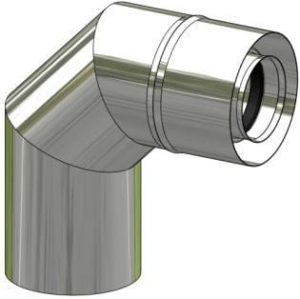 Kolano przyłączeniowe 87 stopni koncentryczne