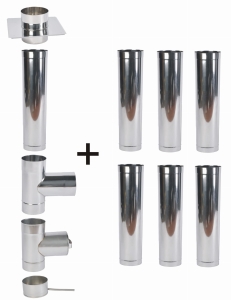 Wkład kwaso-żaroodporny 160/0,8 mm, wysokość 7,25m