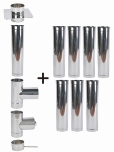 Wkład kwaso-żaroodporny 160/0,8 mm, wysokość 8,2 m