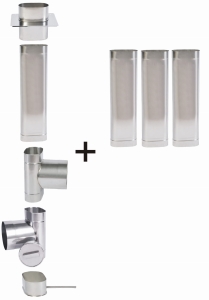 Wkład do drewna, owalny, żaroodporny 120x200/4,4m