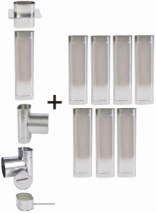 Wkład owalny, kwaso-żaroodporny 110x190/8,2m/0,8mm