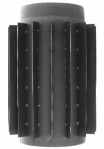 Rura prosta, żebrowana 130/długość 500 mm