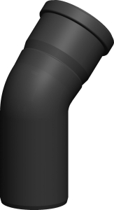 KOLANO PP 45 stopni komin do kotła kondensacyjnego