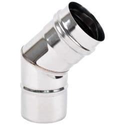 Kolano kwasoodporne 45 stopni z uszczelką