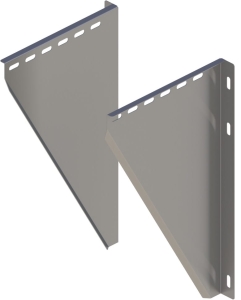 Blachy konsoli dla 80*125 mm odstęp od ściany 50-150mm