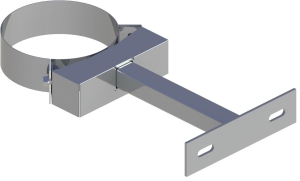 Wspornik ścienny przestawny 150 - 250 mm fi 125