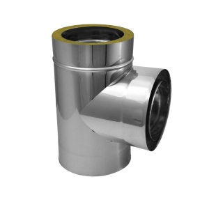 Wentylacyjny trójnik izolowany 90 stopni fi 130/180 mm 