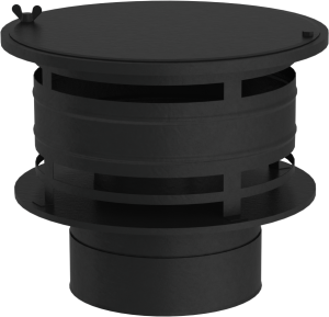 Nasada kominowa z osłoną przeciw wietrzną ϕ 130/180