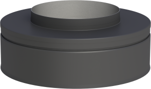 Zakończenie wylotu rury dwuściennej Ø 180/230