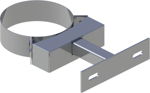 Wspornik ścienny regulowany  50 - 150 mm Ø 200