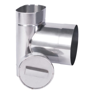 Wyczystka z deklem owalna kwasoodporna 100x210/grubość 1 mm